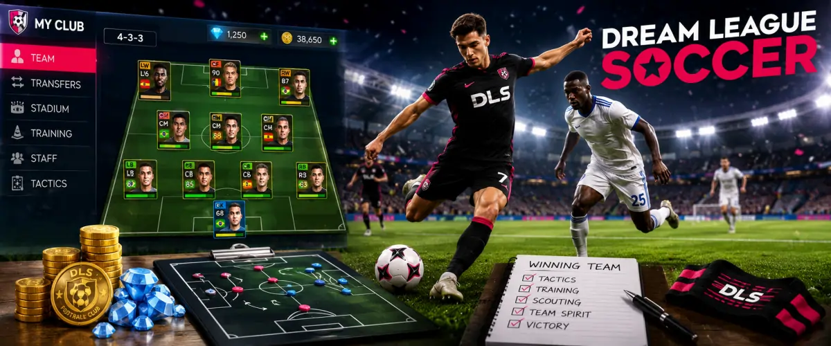 تاکتیکها، مدیریت باشگاهی و روشهای حرفهای برای ساخت تیم برنده در Dream League Soccer