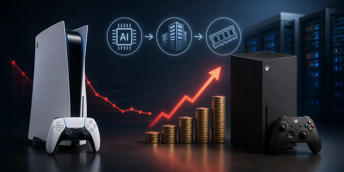 چرا قیمت کنسول ها دیگر ارزان نمی شود؟ نقش AI در گرانی PlayStation و Xbox