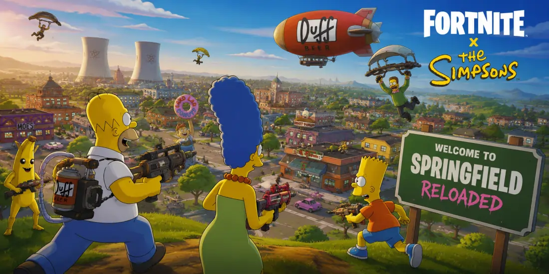 بازگشت Springfield به Fortnite؛ اپیک گیمز همکاری جدید با سیمپسون ها را تأیید کرد