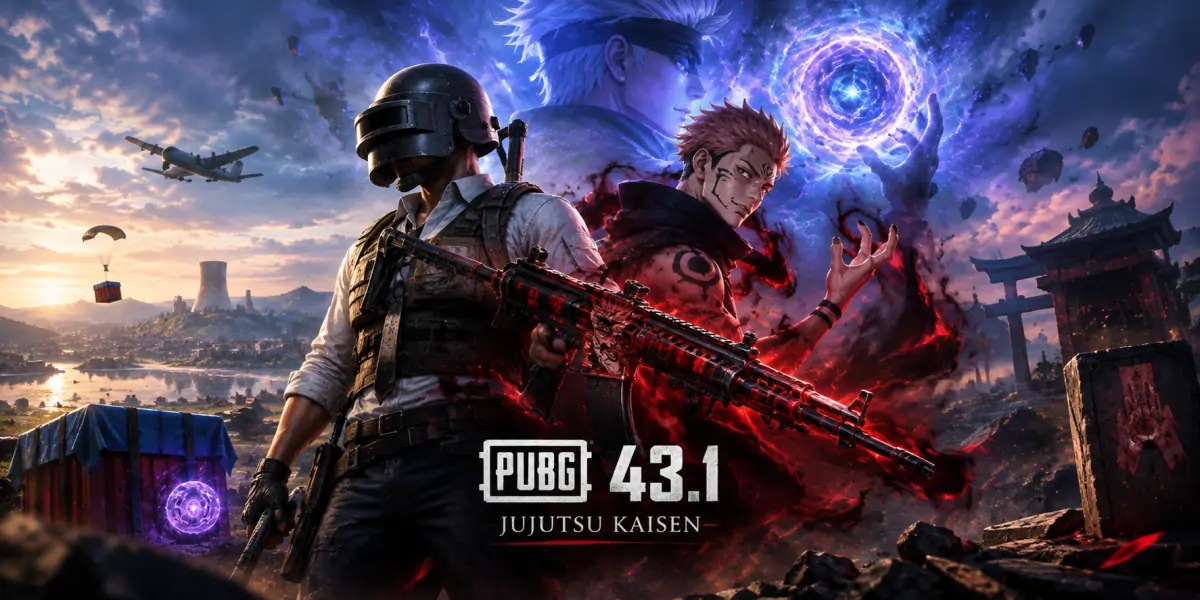 آپدیت 43.1 پابجی منتشر شد؛ Jujutsu Kaisen و Solo Deathmatch