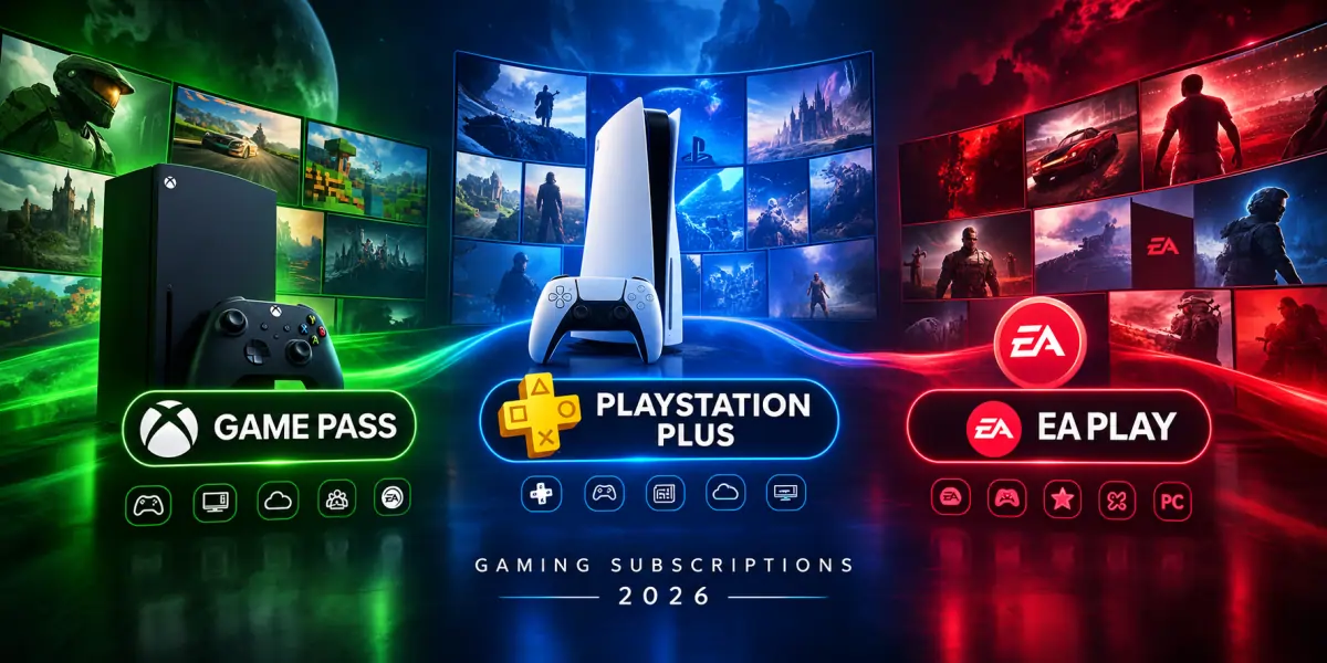 مقایسه اشتراک های گیمینگ در ۲۰۲۶؛ Game Pass، PS Plus و EA Play