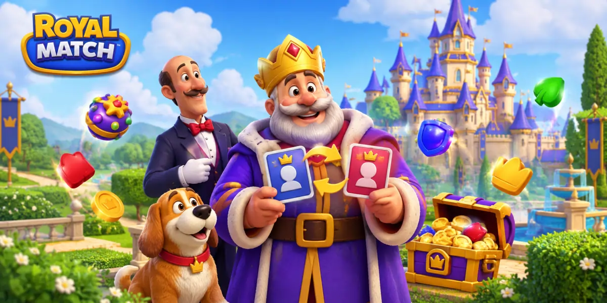 راهنمای خرید و فروش اکانت Royal Match؛ قیمت و نکات امنیتی