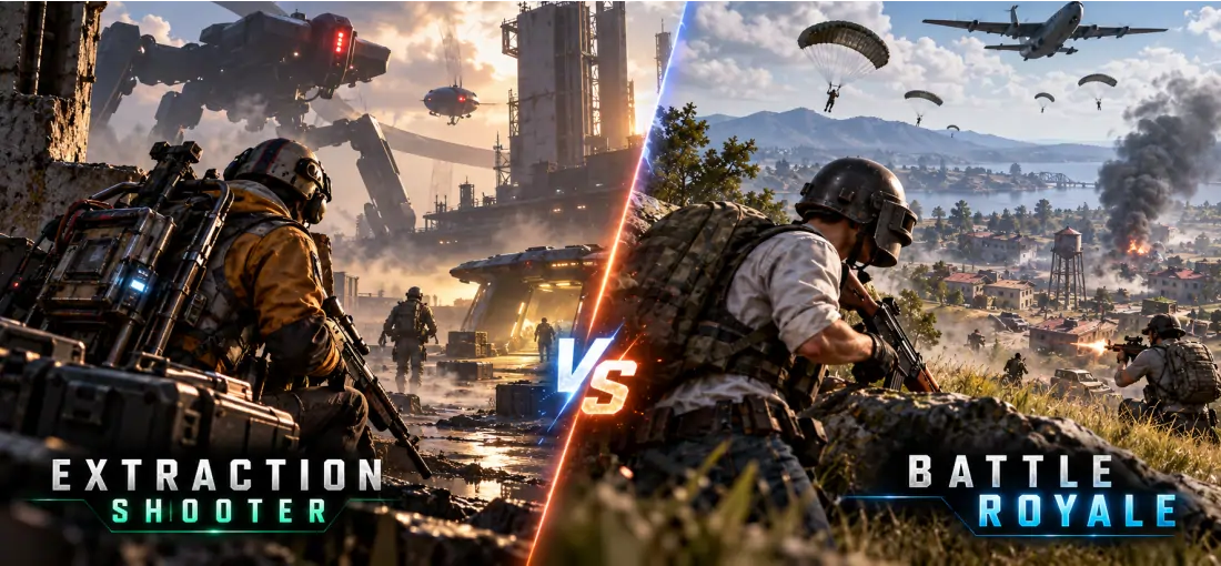 Extraction Shooter چیست و تفاوت آن با Battle Royale چیست؟
