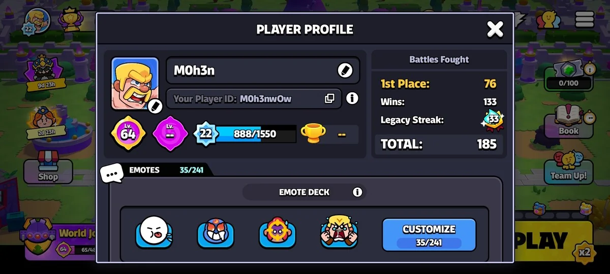 اکانت اسکواد باسترز - ایمیل سوپرسل تحویل داده میشه