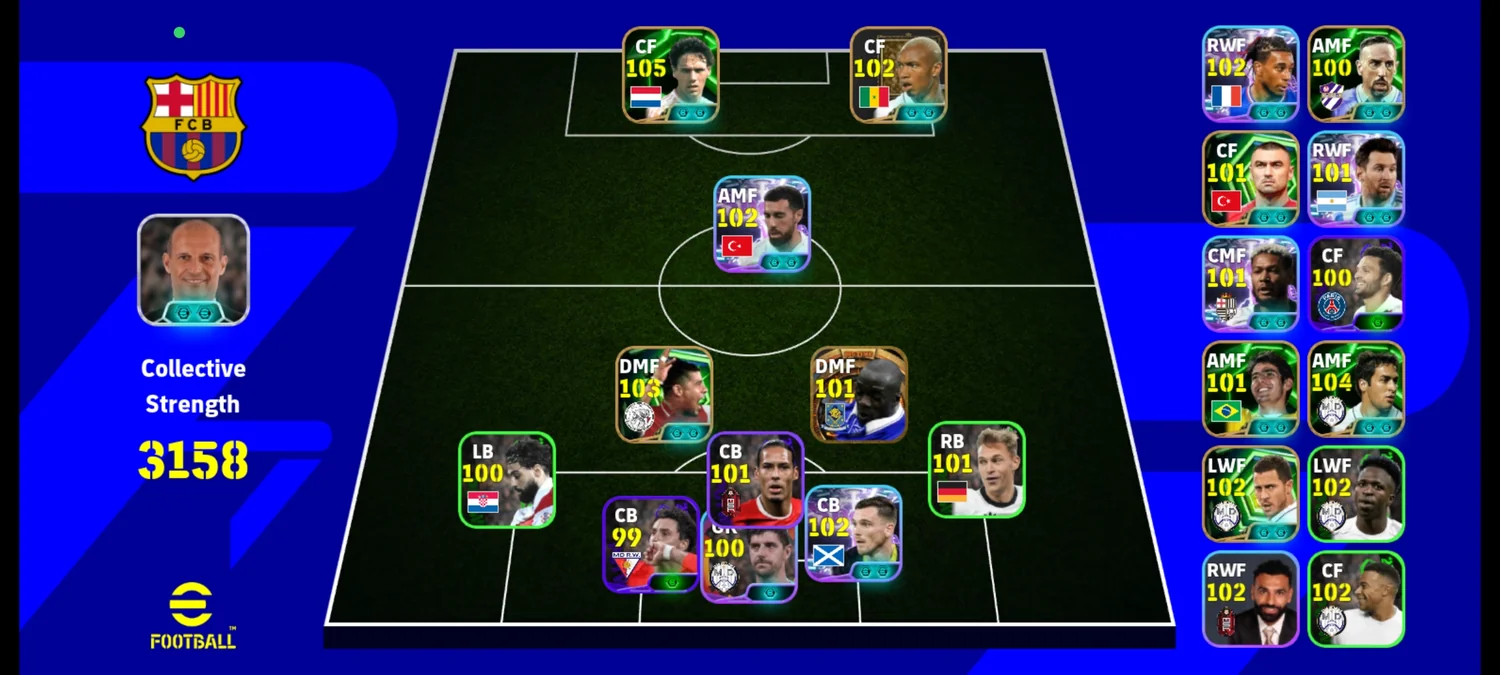 اکانت ای فوتبال قدیمی دارای پک میلان بازیکن ملی غیر رایگان