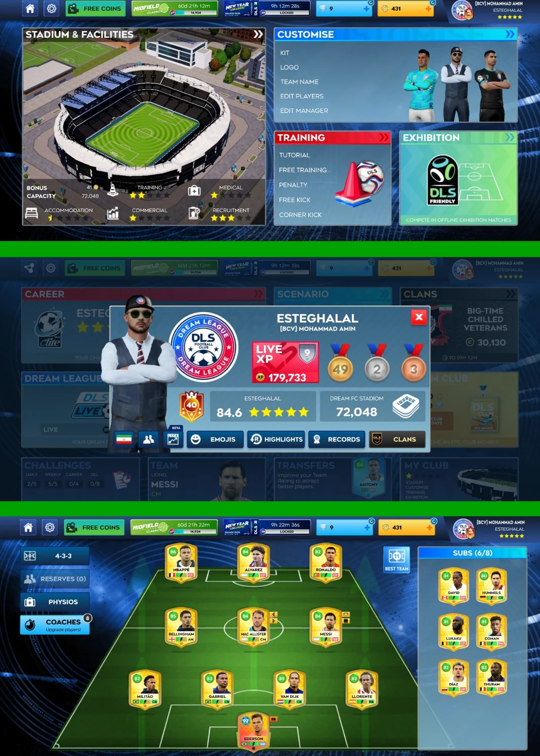 اکانت دریم لیگ 2026 