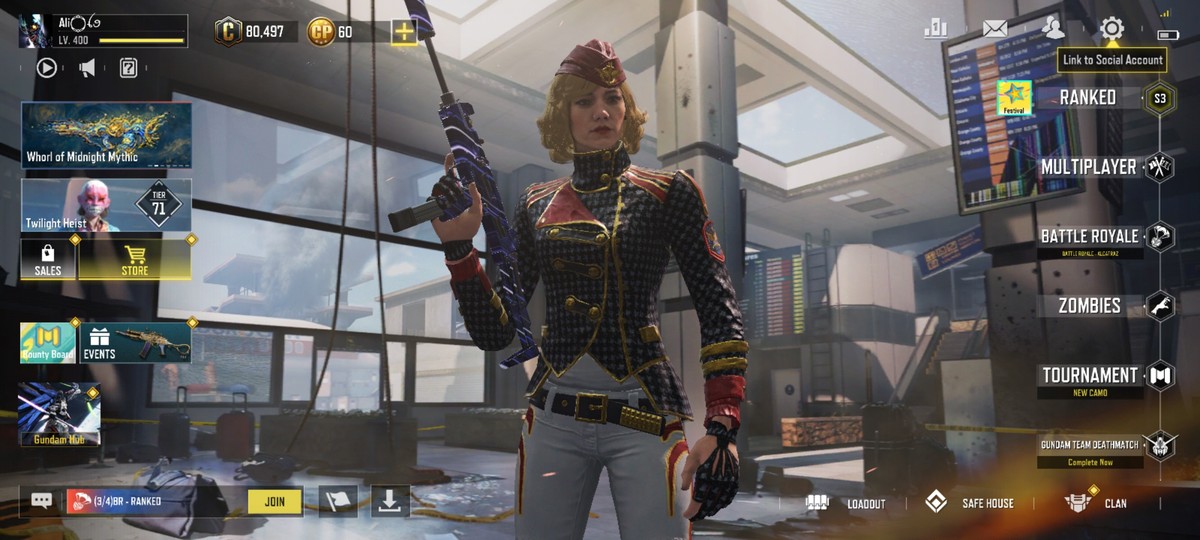 اکانت کالاف ناب