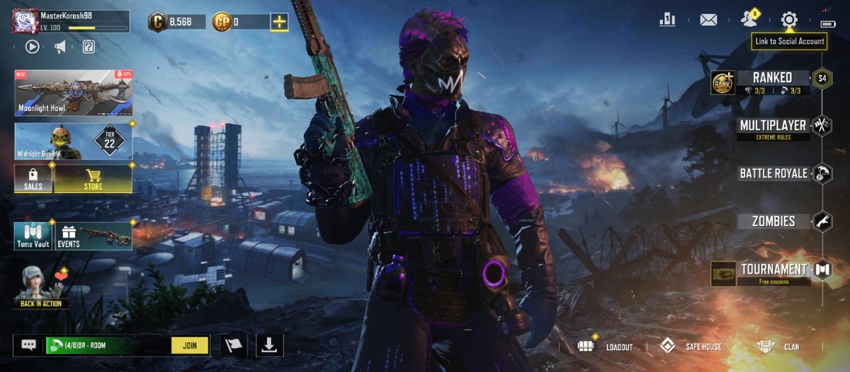 اکانت کالاف 