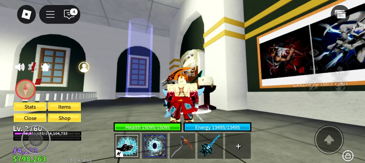 اکانت روبلاکس بلاکس فرت 