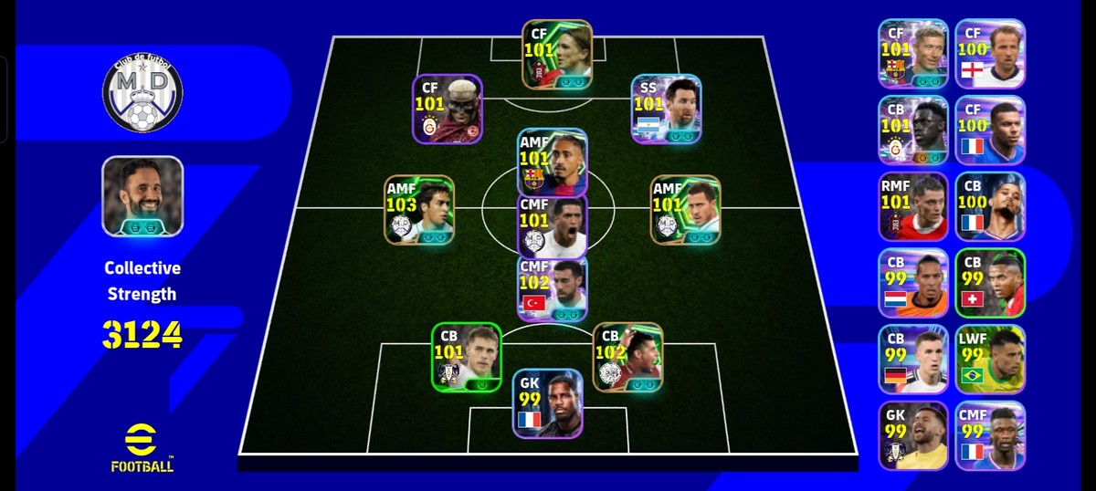 اکانت ای فوتبال 250ت