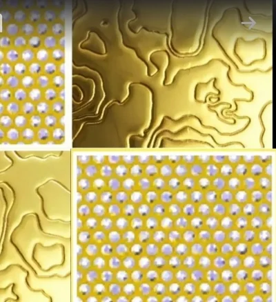 گلد و دایموند کردن گان