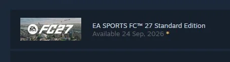 اکانت استیم fc27 ریجن چین قیمت مناسب
