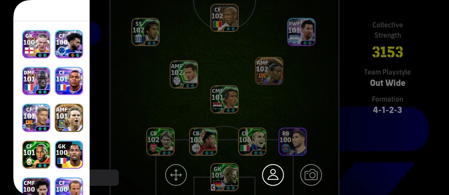 ای فوتبال موبایل ۳۱۵۳